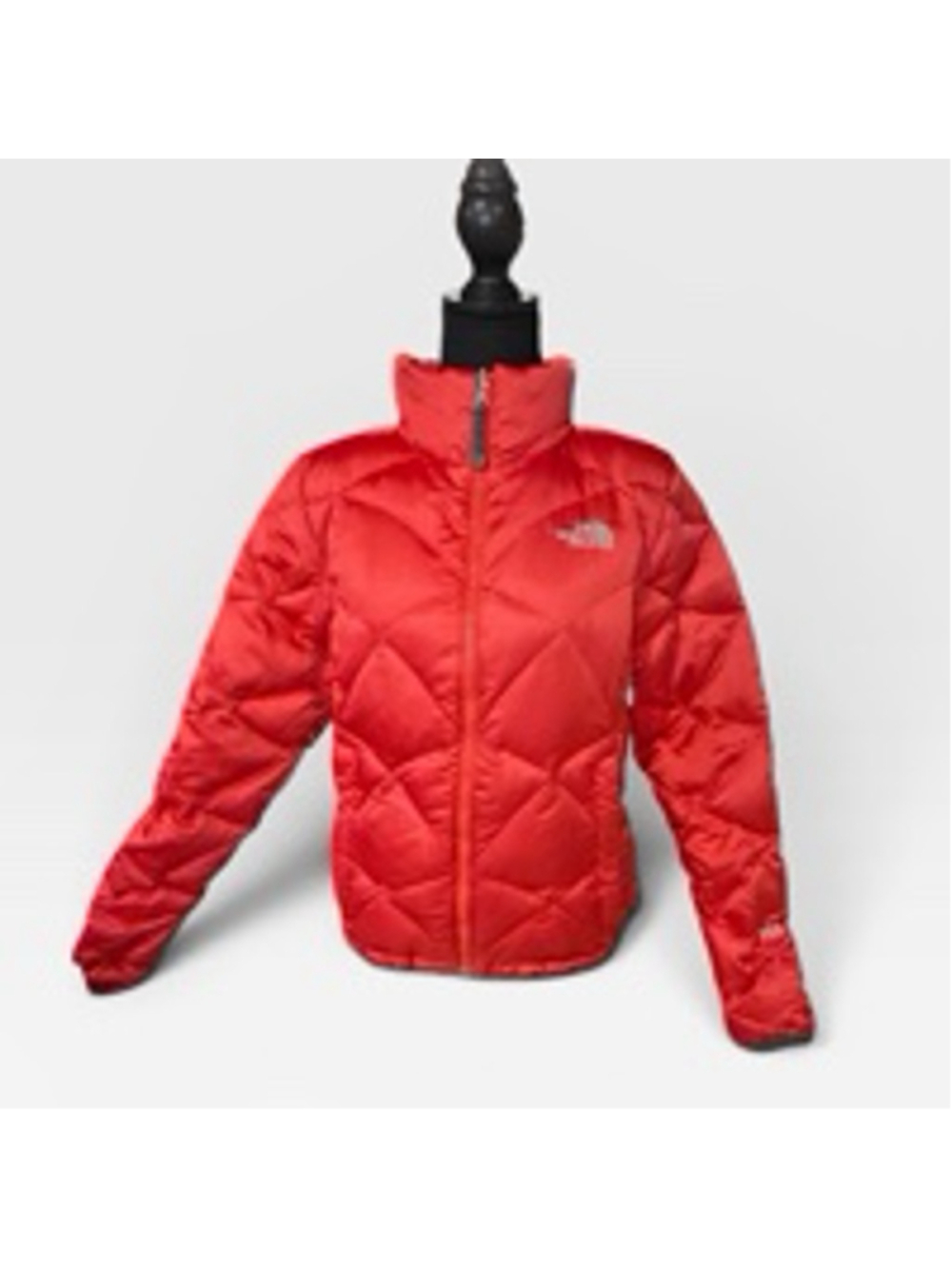Women's The North Face Red Puffer Jacket M